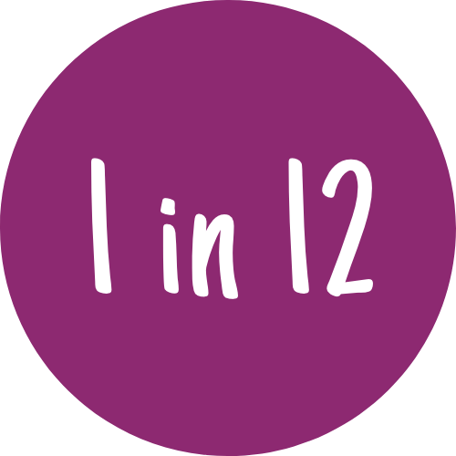 Icon showing 1 in 12
